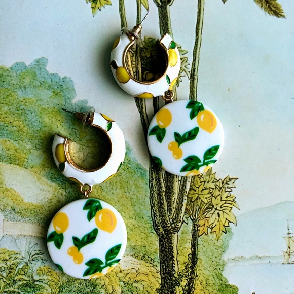 Jewelry - Lemon Drop Hoop Earrings